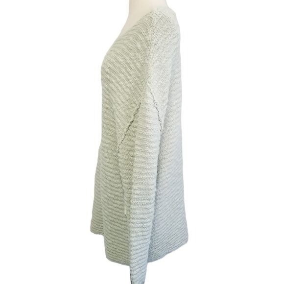 Free People NWT Menace Pullover Tunic Sweater in Moss Mint Green Womens Size XS - Picture 8 of 11